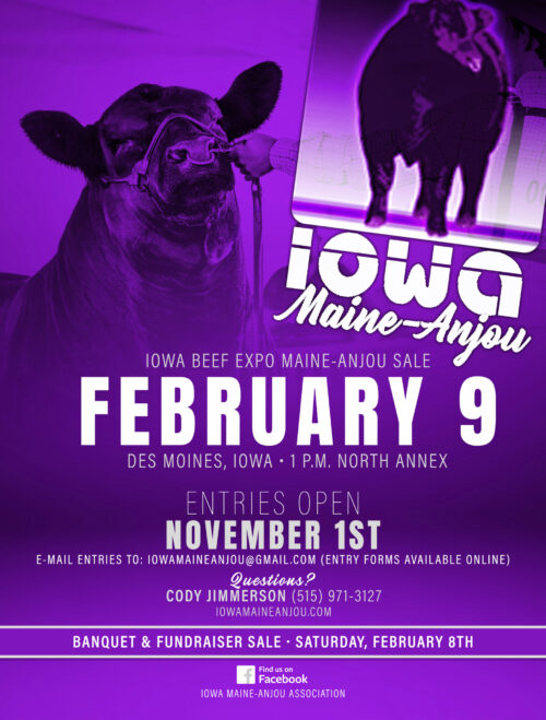 2025 Iowa Beef Expo Flyer